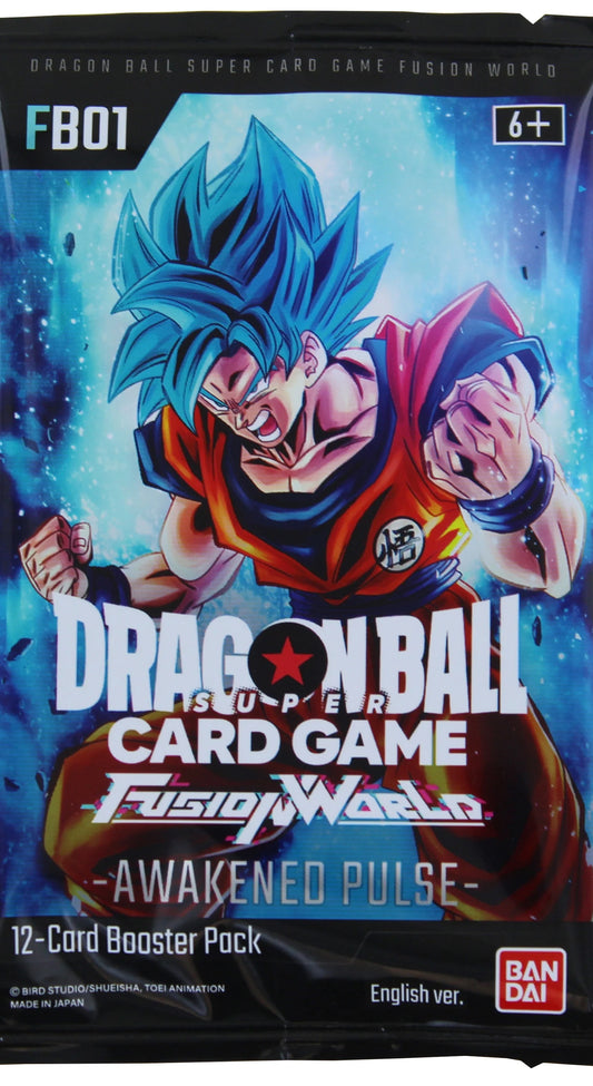 Dragonball Super Fusion World Ultra Limit FB01 Single Booster Pack